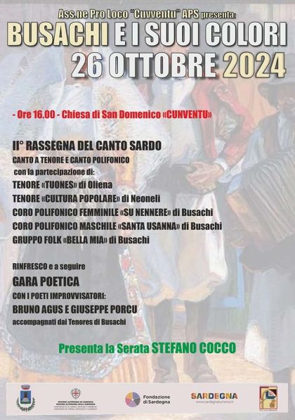 Visualizza la notizia: SA DE 2 EDITZIONIS DE SA RASSINNA DE SU CANTU SARDU