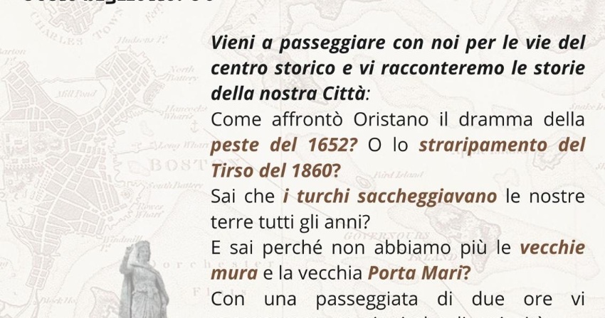 Visualizza la notizia: ARISTANIS – “DOMENICA DELLA STORIA” INITZIATIVA DEDICADA A SA STÒRIA DE SA TZITADI